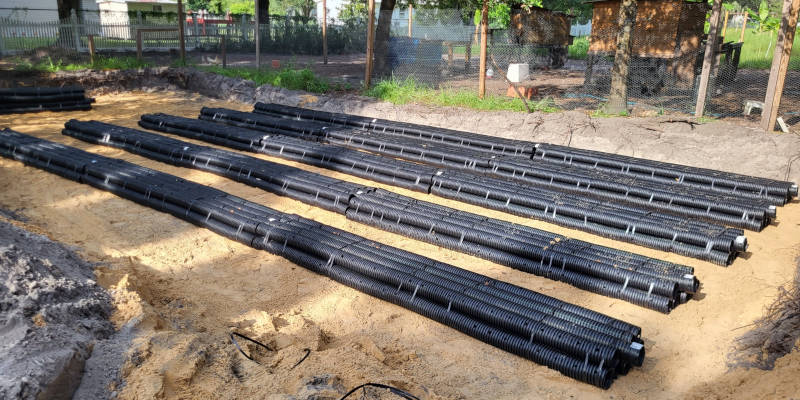 Drain Field Installation in Carrollwood, Florida